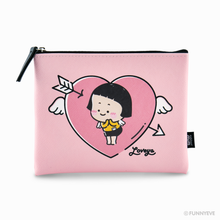 Load image into Gallery viewer, MiM Flat Pouch - Heart Edition
