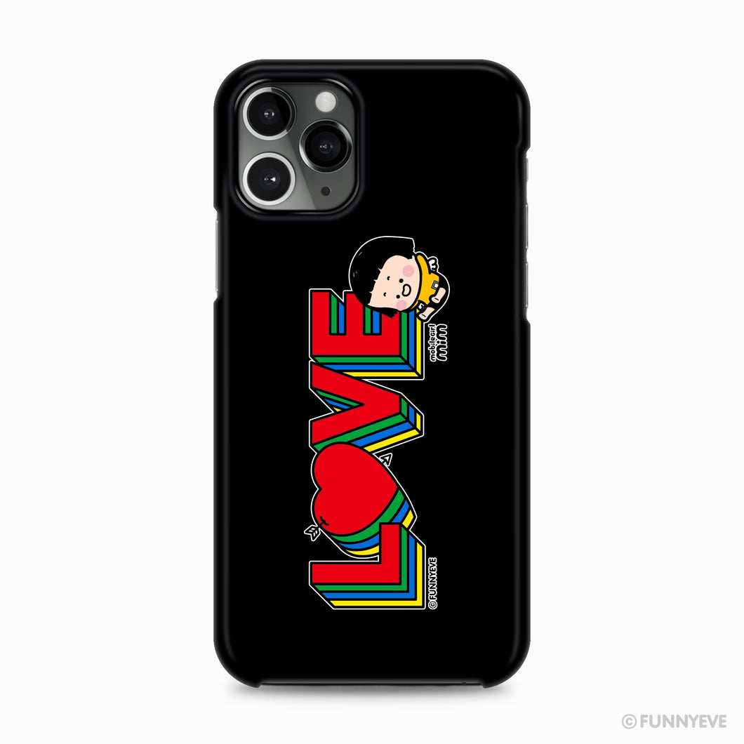 MiM Phone Case – LOVE Edition (Black)