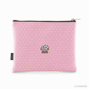 (LIMITED) MiM Flat Pouch - Flower 19 Edition