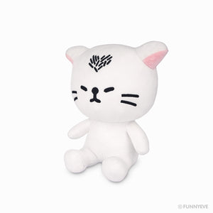 Heart Cat Sitting Plush Doll