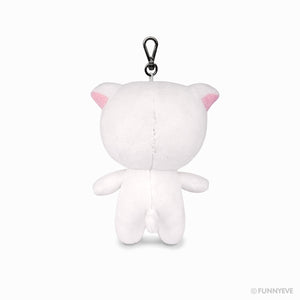 Heart Cat Keychain Plush Doll